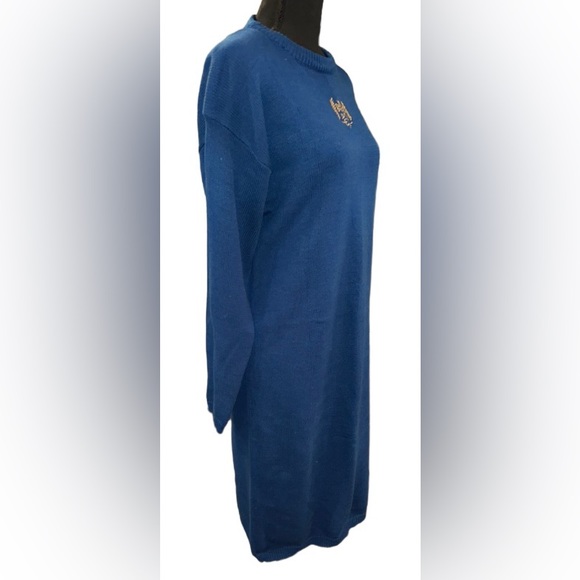 💎”VINTAGE* A’MILANO - PARIS MILANO NEW YORK!! DESIGNER SWEATER DRESS!! - Picture 7 of 9